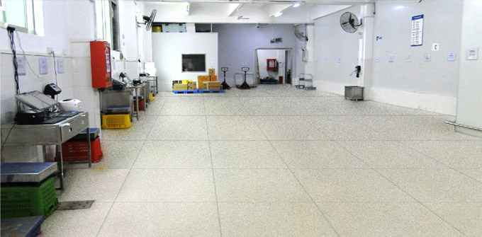 配菜车间一角 配菜车间一角